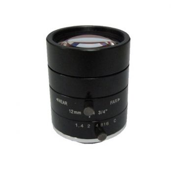 大华    OPT-34C12M-MP    200万像素3/4英寸12mm定焦镜头