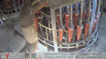100万像素-氧化铝厂旋流器数字高清视频监控录像演示